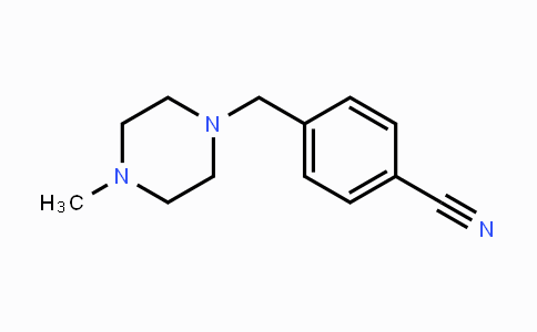 CAS No. 125743-63-7, 4-((4-Methylpiperazin-1-yl)methyl)benzonitrile