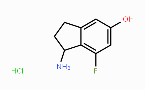 CAS No. 1781241-39-1, 1-Amino-7-fluoro-2,3-dihydro-1H-inden-5-ol hydrochloride