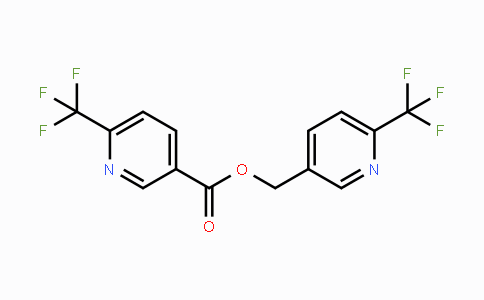 CAS No. 1781241-48-2, [6-(Trifluoromethyl)pyridin-3-yl]methyl 6-(trifluoromethyl)pyridine-3-carboxylate