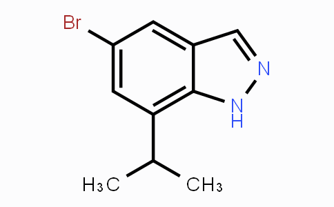 CAS No. 773887-09-5, 5-Bromo-7-isopropyl-1H-indazole