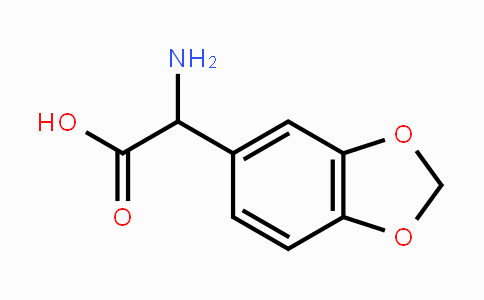 CAS No. 39533-43-2, 2-Amino-2-(benzo[d][1,3]dioxol-5-yl)acetic acid