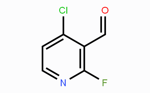CAS No. 1232432-20-0, 4-Chloro-2-fluoronicotinaldehyde
