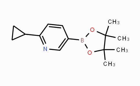 CAS No. 893567-09-4, 2-Cyclopropyl-5-(4,4,5,5-tetramethyl-1,3,2-dioxaborolan-2-yl)pyridine