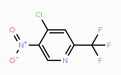 CAS No. 438554-45-1, 4-Chloro-5-nitro-2-(trifluoromethyl)pyridine
