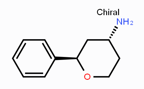 CAS No. 911826-56-7, (2R,4R)-2-Phenyltetrahydro-2H-pyran-4-amine