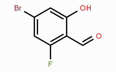 CAS No. 1427438-90-1, 4-Bromo-2-fluoro-6-hydroxybenzaldehyde