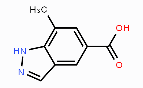 CAS No. 1031417-41-0, 7-Methyl-1H-indazole-5-carboxylic acid