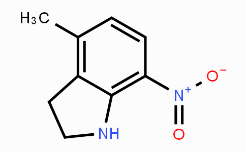 CAS No. 179176-31-9, 4-Methyl-7-nitroindoline