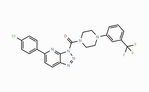 MC105816 | 1072874-79-3 | (5-(4-Chlorophenyl)-3H-[1,2,3]triazolo[4,5-b]pyridin-3-yl)-(4-(3-(trifluoromethyl)phenyl)piperazin-1-yl)methanone