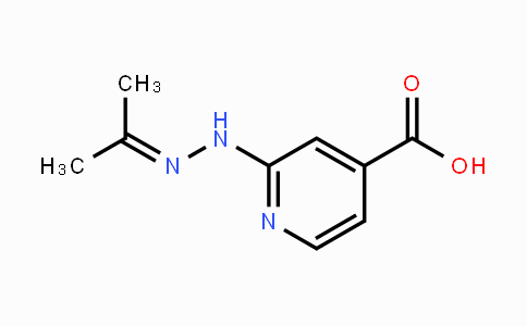 CAS No. 1620569-20-1, 2-(2-(Propan-2-ylidene)hydrazinyl)-isonicotinic acid