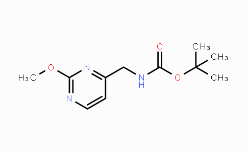 CAS No. 1632285-98-3, tert-Butyl ((2-methoxypyrimidin-4-yl)methyl)carbamate