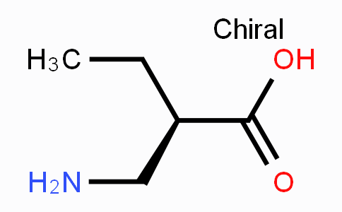 CAS No. 255871-58-0, (R)-2-Aminomethyl butyric acid