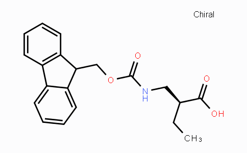 CAS No. 1217785-38-0, (S)-2-[(9H-Fluoren-9-ylmethoxycarbonylamino)-methyl]-butyric acid