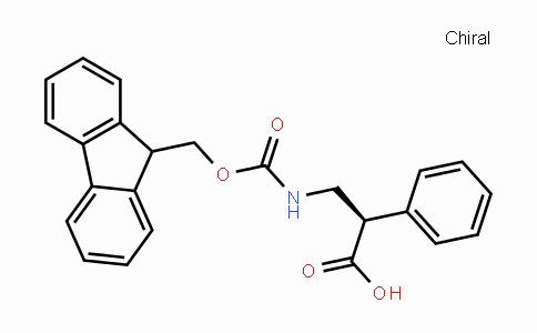 CAS No. 1217722-24-1, (R)-3-(9H-Fluoren-9-ylmethoxycarbonylamino)-2-phenyl-propionic acid