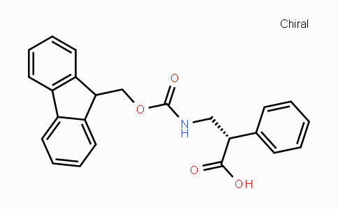 CAS No. 1217663-60-9, (S)-3-(9H-Fluoren-9-ylmethoxycarbonylamino)-2-phenyl-propionic acid