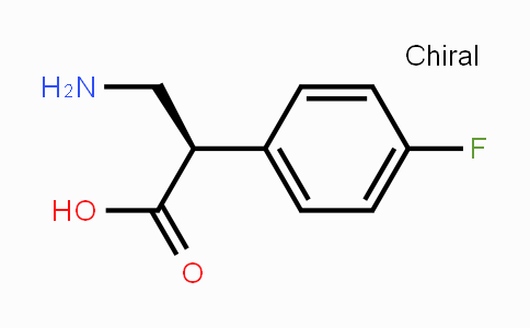 CAS No. 570412-36-1, (R)-3-Amino-2-(4-fluoro-phenyl)-propionic acid