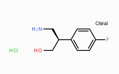 CAS No. 1442114-51-3, (R)-3-Amino-2-(4-fluoro-phenyl)-propan-1-ol, hydrochloride
