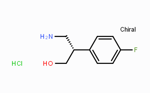 CAS No. 1442114-31-9, (S)-3-Amino-2-(4-fluoro-phenyl)-propan-1-ol, hydrochloride