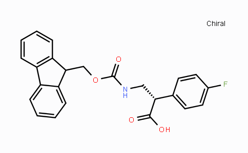 CAS No. 1280787-07-6, (S)-3-(9H-Fluoren-9-ylmethoxycarbonylamino)-2-(4-fluoro-phenyl)-propionic acid