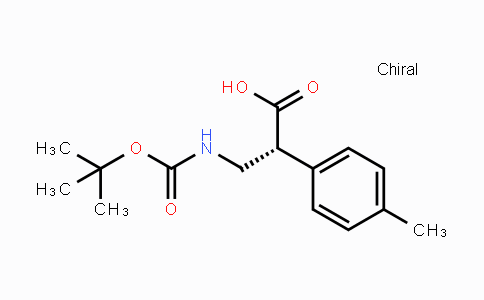CAS No. 1280787-13-4, (R)-3-tert-Butoxycarbonylamino-2-p-tolyl-propionic acid