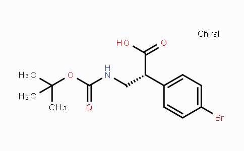 CAS No. 1442114-33-1, (R)-3-tert-Butoxycarbonylamino-2-(4-bromo-phenyl)-propionic acid
