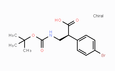 CAS No. 1442114-71-7, (S)-3-tert-Butoxycarbonylamino-2-(4-bromo-phenyl)-propionic acid