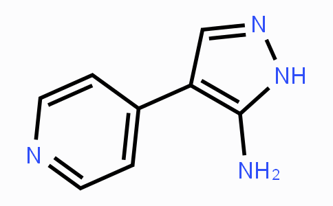CAS No. 216661-87-9, 4-Pyridin-4-yl-2H-pyrazol-3-ylamine