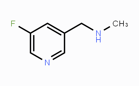CAS No. 1060802-39-2, 1-(5-Fluoropyridin-3-yl)-N-methylmethanamine