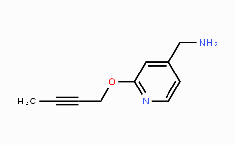 CAS No. 1936421-86-1, [2-(But-2-ynyloxy)pyridin-4-yl]methylamine