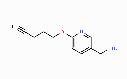 CAS No. 1993316-69-0, [6-(Pent-4-ynyloxy)pyridin-3-yl]methylamine