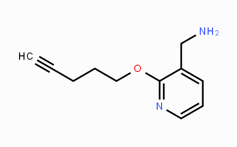 CAS No. 1993316-74-7, [2-(Pent-4-ynyloxy)pyridin-3-yl]methylamine