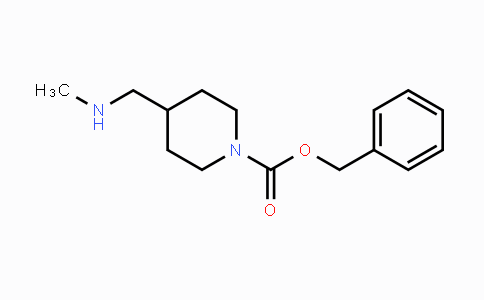 CAS No. 876316-35-7, Benzyl 4-[(methylamino)methyl]-piperidine-1-carboxylate