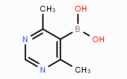 CAS No. 1257252-25-7, (4,6-Dimethyl-5-pyrimidinyl)boronic acid