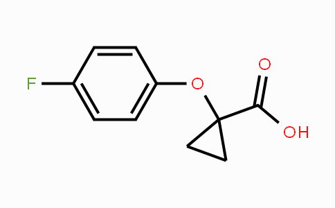 CAS No. 1399657-46-5, 1-(4-Fluorophenoxy)cyclopropanecarboxylic acid