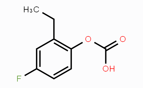 CAS No. 1984037-95-7, 2-Ethyl-4-fluorophenyl hydrogen carbonate