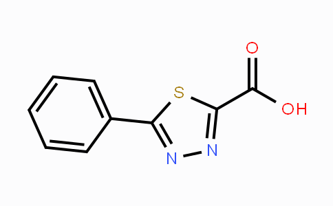 CAS No. 103028-60-0, 5-Phenyl-1,3,4-thiadiazole-2-carboxylic acid