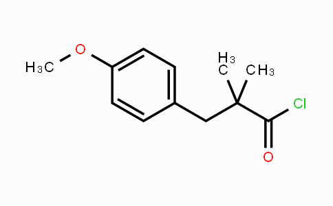 CAS No. 1989991-38-9, 3-(4-Methoxyphenyl)-2,2-dimethylpropionoyl chloride