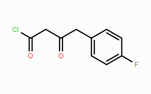 CAS No. 1989982-97-9, 3-Oxo-4-(4-fluorophenyl)butanoyl chloride