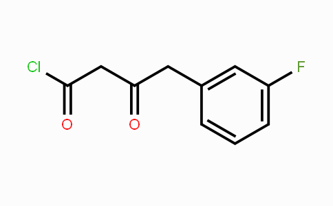 CAS No. 1984038-03-0, 3-Oxo-4-(3-fluorophenyl)butanoyl chloride