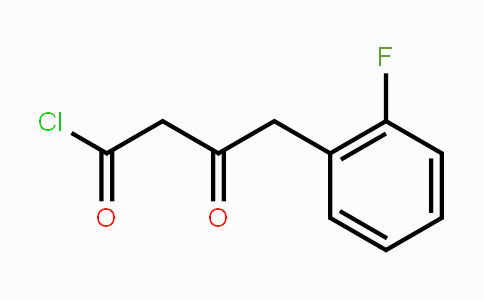 CAS No. 1989983-00-7, 3-Oxo-4-(2-fluorophenyl)butanoyl chloride