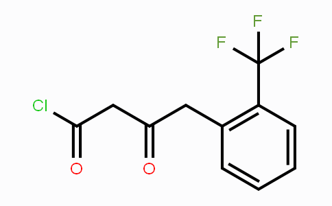CAS No. 1993310-15-8, 3-Oxo-4-(2-trifluoromethylphenyl)butanoyl chloride
