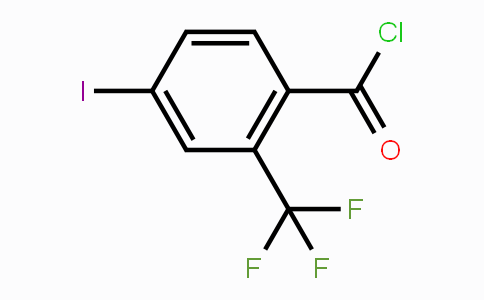 CAS No. 1260783-48-9, 4-Iodo-2-(trifluoromethyl)benzoyl chloride