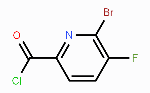 CAS No. 1936399-14-2, 6-Bromo-5-fluoropyridine-2-carbonyl chloride