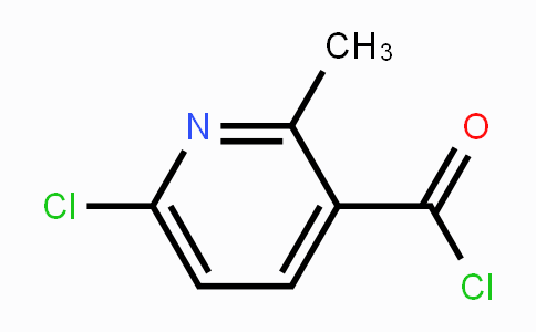 CAS No. 62366-52-3, 6-Chloro-2-methylpyridine-3-carbonyl chloride