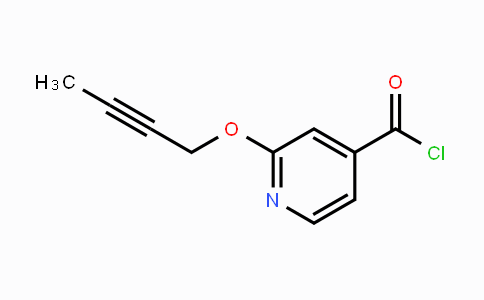 CAS No. 1936621-09-8, 2-(But-2-ynyloxy)isonicotinoyl chloride
