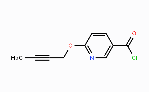 CAS No. 1935370-26-5, 6-(But-2-ynyloxy)nicotinoyl chloride