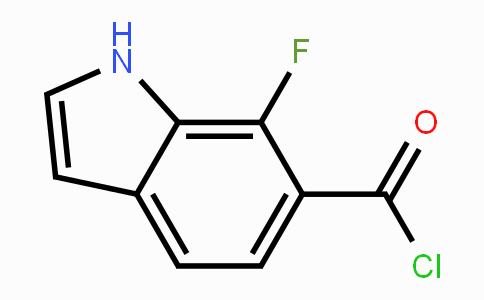 CAS No. 1936632-16-4, 7-Fluoro-1H-indole-6-carbonyl chloride