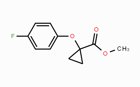 CAS No. 1399653-98-5, Methyl 1-(4-fluorophenoxy)cyclopropanecarboxylate