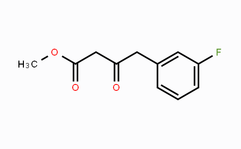 CAS No. 944993-11-7, Methyl 3-oxo-4-(3-fluorophenyl)butanoate