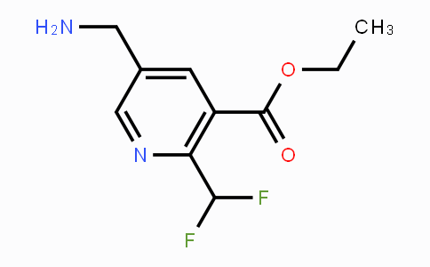 CAS No. 1415206-83-5, Ethyl 5-aminomethyl-2-difluoromethylnicotinate